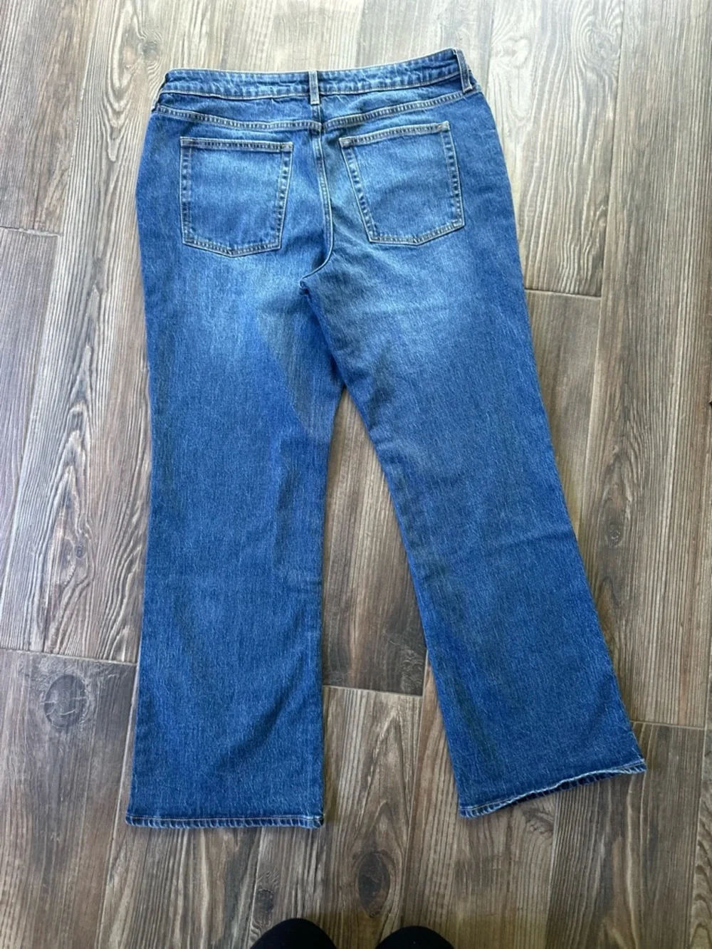 Free Assembly Mid Rise Bootcut Jeans - Blue - Picture 8 of 13